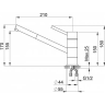 Комплект: Мойка GRANULA KS-4501U + смеситель GRANULA GR-0010, шварц