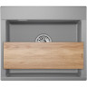 Кухонная мойка GRANULA ESTETICA ES-5804 алюминиум