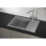 Кухонная мойка GRANULA ESTETICA ES-7003 алюминиум