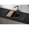 Кухонная мойка GRANULA ESTETICA ES-7808 шварц