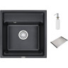 Кухонная мойка GRANULA KITCHEN SPACE KS-5002 черный
