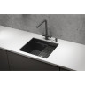 Кухонная мойка GRANULA KITCHEN SPACE KS-5045U черный матовый