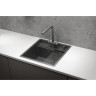Кухонная мойка GRANULA KITCHEN SPACE KS-5051 графит матовый