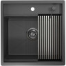 Кухонная мойка GRANULA KITCHEN SPACE KS-5051 сталь матовая