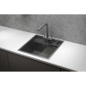 Кухонная мойка GRANULA KITCHEN SPACE KS-5051 сталь матовая