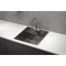 Кухонная мойка GRANULA KITCHEN SPACE KS-5051 сталь сатин
