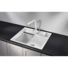 Кухонная мойка GRANULA KITCHEN SPACE KS-6003 арктик (белый)