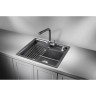 Кухонная мойка GRANULA KITCHEN SPACE KS-6003 черный