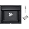 Кухонная мойка GRANULA KITCHEN SPACE KS-6003 черный