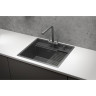 Кухонная мойка GRANULA KITCHEN SPACE KS-6051 графит матовый