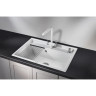 Кухонная мойка GRANULA KITCHEN SPACE KS-7301 арктик (белый)