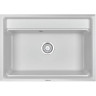 Кухонная мойка GRANULA KITCHEN SPACE KS-7301 арктик (белый)