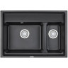 Кухонная мойка GRANULA KITCHEN SPACE KS-7302 черный