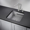 Кухонная мойка GRANULA KS-4501U, алюминиум
