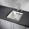 Кухонная мойка GRANULA KS-4501U, арктик (белый)