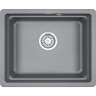 Кухонная мойка GRANULA KS-5501U, алюминиум
