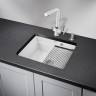 Кухонная мойка GRANULA KS-5501U, арктик (белый)