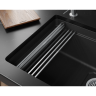 Кухонная мойка GRANULA KS-5505RU ЧЕРНЫЙ кварц