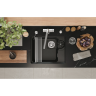 Кухонная мойка GRANULA KS-5505RU ЧЕРНЫЙ кварц