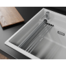 Кухонная мойка GRANULA KS-5807R АРКТИК (БЕЛЫЙ) кварц
