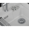 Кухонная мойка GRANULA KS-5807R АРКТИК (БЕЛЫЙ) кварц