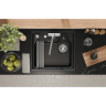 Кухонная мойка GRANULA KS-5807R ШВАРЦ кварц