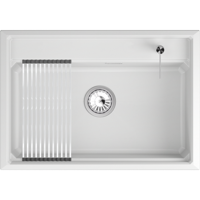 Кухонная мойка GRANULA KS-7301i Арктик белый
