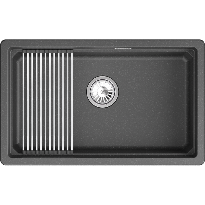 Кухонная мойка GRANULA KS-7303iU Черный