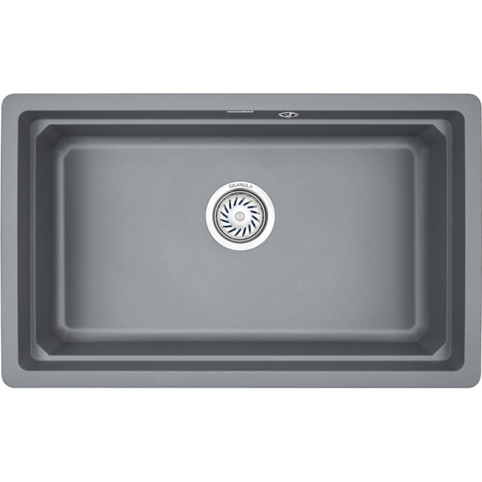 Кухонная мойка GRANULA KS-7303U, алюминиум