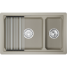 Кухонная мойка GRANULA KS-7304iU КРЕМАН кварц
