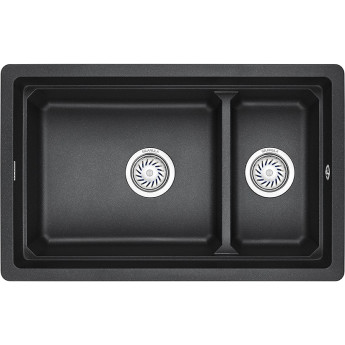 Кухонная мойка GRANULA KS-7304U, черный