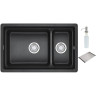 Кухонная мойка GRANULA KS-7304U, черный