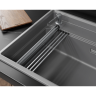 Кухонная мойка GRANULA KS-7308R АЛЮМИНИУМ кварц