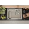 Кухонная мойка GRANULA KS-7308R КРЕМАН RINZER