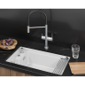 Кухонная мойка GRANULA KS-7309RU АРКТИК (БЕЛЫЙ) кварц