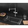 Кухонная мойка GRANULA KS-7309RU ШВАРЦ кварц