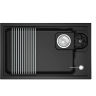 Кухонная мойка GRANULA KS-7309RU ШВАРЦ кварц