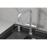 Кухонный смеситель GRANULA KITCHEN SPACE KS-8275 Нерж