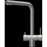 Смеситель для кухни GRANULA KITCHEN SPACE KS-7011 матовая сталь
