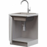 Сифон GRANULA GRAND 3 1/2 с круглым переливом и винтом, металл