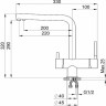 Смеситель для кухни GRANULA 2305 Сланец